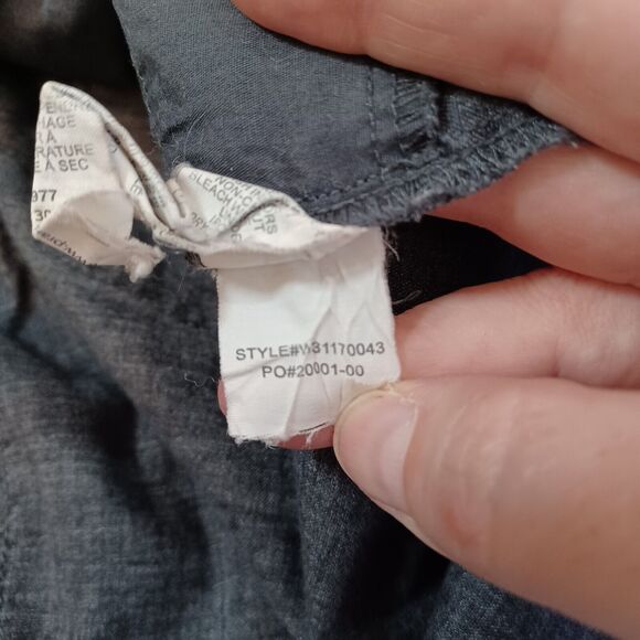 prAna Lisbeth Hemp Blend Short Skirt Size 0 Active Pickleball Gray UPF 50 - Picture 12 of 16